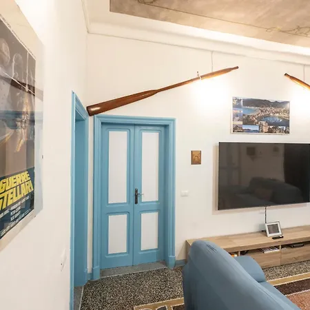 326 - Cinema's Fan House - Nel Centro Di A 200m Dal Mare Lägenhet *